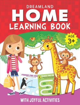 Dreamland Publications-Home Learning Book With Joyful Activities - 3+ : Interactive & Activity  Children Book by Dreamland Publications 9789387177147