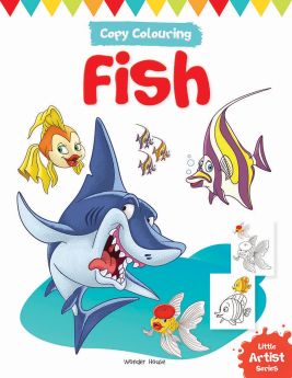 Wonderhouse-Little Artist Series Fish: Copy Colour Books