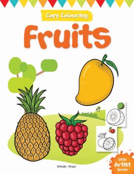 Wonderhouse-Little Artist Series Fruits: Copy Colour Books