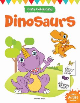 Wonderhouse-Little Artist Series Dinosaurs: Copy Colour Books
