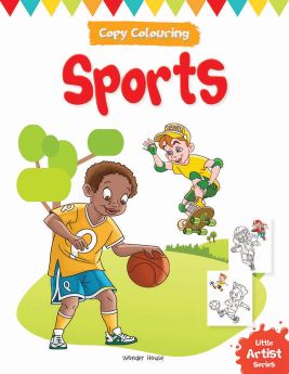 Wonderhouse-Little Artist Series Sports: Copy Colour Books