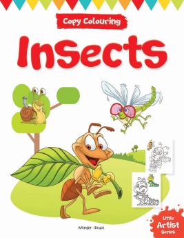 Wonderhouse-Little Artist Series Insects: Copy Colour Books