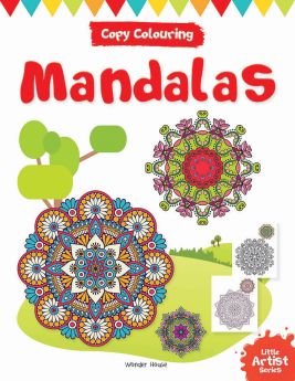 Wonderhouse-Little Artist Series Mandala: Copy Colour Books