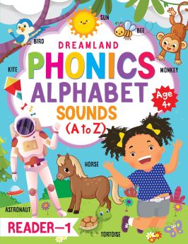Dreamland-Phonics Reader -1  (Alphabet Sounds, A to Z) Age 4+