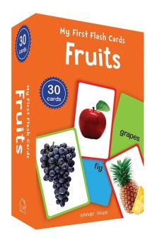 Wonderhouse-My First Flash Cards Fruits : 30 Early Learning Flash Cards For Kids 