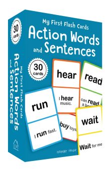 Wonderhouse-My First Flash Cards: Action Words and Sentences (Flash Cards For Children)