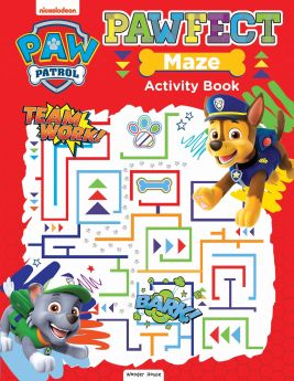 Wonderhouse-Paw Patrol Pawfect Maze Activity book: Activity Books For Kids 