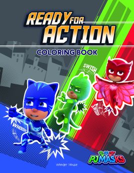 Wonderhouse-PJ Masks - Ready For Action: Coloring Book For Kids
