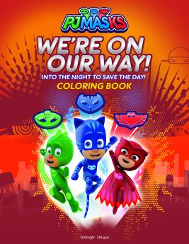 Wonderhouse-PJ Masks - We Are On Our Way: Coloring Book For Kids