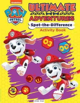 Wonderhouse-Paw Patrol Ultimate Adventures Spot the difference Activity book