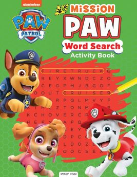 Wonderhouse-Paw Patrol Mission Paw Word Search Activity Book
