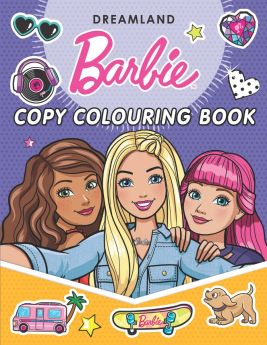 Dreamland Publications-Barbie Copy Colouring Book  - 9789394767355