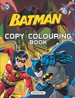 Dreamland Publications-Batman Copy Colouring Book - 9789394767898