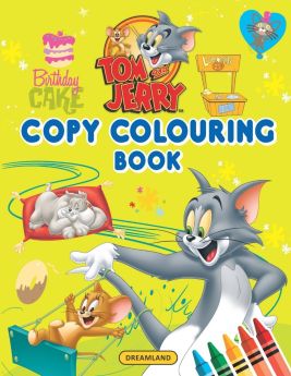 Dreamland Publications-Tom and Jerry Copy Colouring Book - 9789394767959