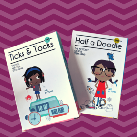 The Pretty Geeky Math Combo of 2 STEM based math educational games | Perfect gift for girls & boys 