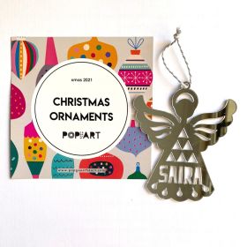 Pop Goes The Art-Tree Ornaments-Angel