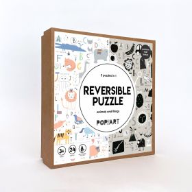 Pop Goes The Art-Reversible Puzzle | Animals and Things