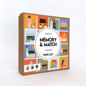Pop Goes The Art-Memory and Match Game - Around Town