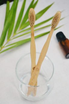 Almitra Sustainables - Bamboo Bristle Toothbrush (Pack of 2)