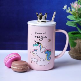 A Vintage Affair-Pastel Pink Unicorn Mug - Power of Magic 