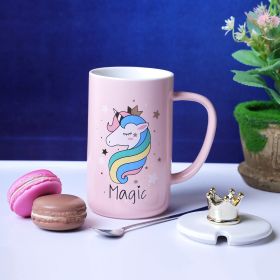 A Vintage Affair-Pastel Pink Unicorn Mug - Magic 
