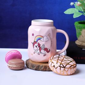 A Vintage Affair-Unicorn Pastel Pink Mason Jar - Cloud 
