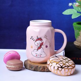 A Vintage Affair-Unicorn Pastel Pink Mason Jar - Dream 