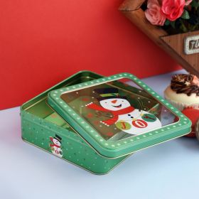 A Vintage Affair-Happy Snowman Cookie Box 