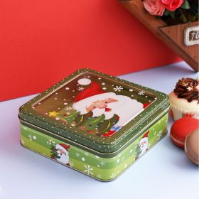 A Vintage Affair-Peeping Santa Cookie Box 