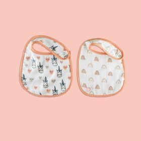 TINY SNOOZE-Organic Classic Bibs (Set of 2)- All Things Magical