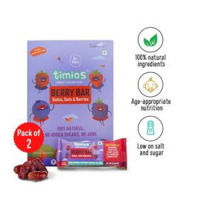 Timios Berry Bar Pack of 4 - 120g