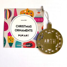 Pop Goes The Art-Tree Ornaments-Bauble
