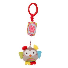 Baby Moo Owl Multicolour Wind Chime Hanging Toy - BBSKY-7-OWL