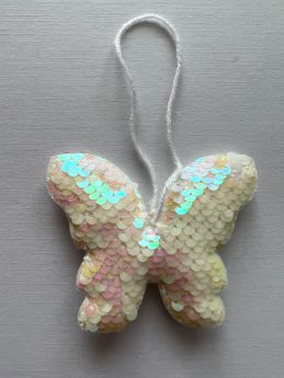 Little Canvas-Little Butterfly Christmas Ornament