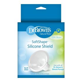 Dr. Brown's SoftShape Silicone Shields - 2 pack - Size B - BF104