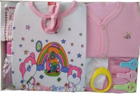 Love Baby-New Born Baby Gift Set Pink Big Love House Pink