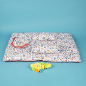 Baby Moo-Clocks Multicolour Muslin Mattress Set