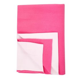 Baby Moo Plain Magenta Small Water-Resistant Bed Protector-BM-D-10S-MAG