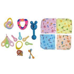 Love Baby Jinny Rattle toys Set for Infant - BT27 Blue P1