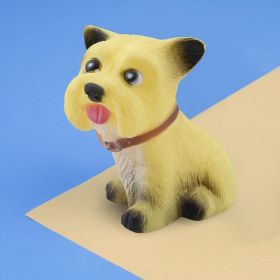 Baby Moo Your Star's Furry Pal Yellow Squeezy Toy