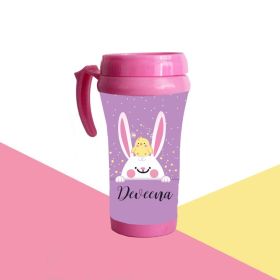 Purple Prints-Bunny Theme Mug
