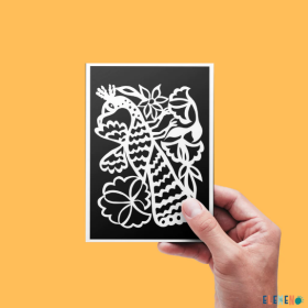 Elemeno Kids-New Born Flash Cards: High Contrast Cards | Tribal Art Patterns of India