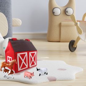 CuddlyCoo Fabric Doll House  - Barn
