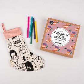 Pop goes the Art-COLOUR-IN YOUR STOCKING