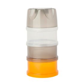 Baby Moo Translucent Multicolour 3 Tier Container-TM-15-MLT