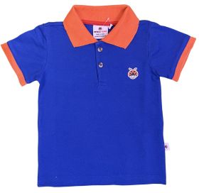 Tots and Tykes-polo t-shirt-1-2 Years-Blue