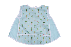 Cuddle Care-Infant and Toddler Weaning Bib-Cute Cactus
