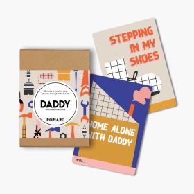 Pop Goes The Art-Mini Milestone Cards | Daddy