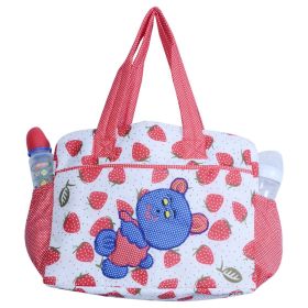 Love Baby-Cloth Bag Cherry Printed DBB14 Red P4