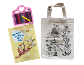 Little Canvas-DIY Colouring "Daddy's little princess" Tote Bag 
